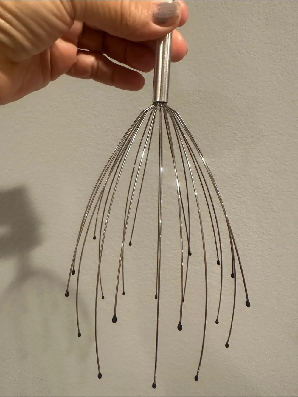 100% pure titanium needle Scalp Head Massager